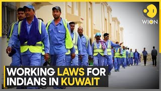 Kuwait Fire Tragedy What are the laws for Indians working in Kuwait  WION [upl. by Animahs]