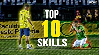 Neymar ● Top 10 Skills ● Magic Skills and Tricks ● 20162017 HD [upl. by Strage]