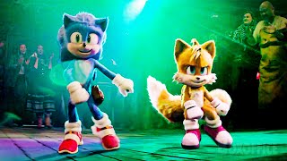 Sonic amp Tails dansent avec les Russes Sonic 2 le film Extrait VF [upl. by Asenev9]