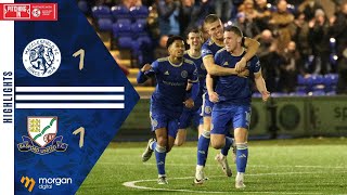 Highlights Macclesfield FC 11 Basford United [upl. by Aicena]