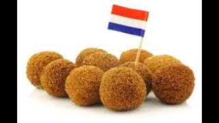 Dutch Bitterballen amp Croquette Recipe [upl. by Enneles]