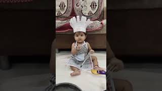 Cute Chef 👩‍🍳 cutebaby [upl. by Kreit]