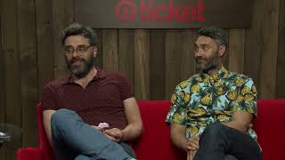 Jemaine Clement and Taika Waititi EW Interview 2014 [upl. by Carlen223]