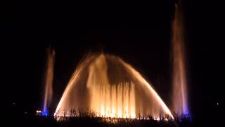 Die Moldau  LichtorgelWasserspiele Planten un Blomen 07102013 HD [upl. by Nyrek327]