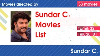 Director Sundar C movies list [upl. by Aveline]