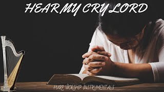 HEAR MY CRY LORD  PROPHETIC HARP WARFARE INSTRUMENTAL DAVID HARP432Hz BODY HEALING INSTRUMENTAL [upl. by Lorianne]