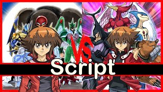 Jaden EHero vs Jaden NeoSpacian  Script  Anime Accurate Deck [upl. by Giulietta]