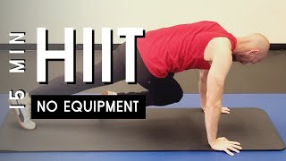 15 Min KILLER Morning HIIT Workout Burn Fat From Home  No Equipment [upl. by As]