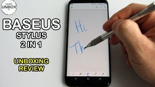 Baseus Stylus review  for capacitive screens [upl. by Thorin]