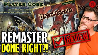 Our BRUTALLY Honest Pathfinder 2e Remaster Review Player Core [upl. by Bullock]