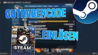 Steam GUTHABEN von Gutscheinkarte einlösen  SABO [upl. by Sitelc]