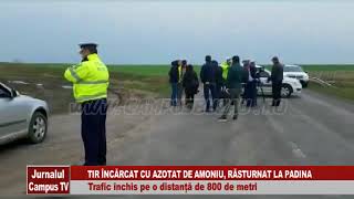 TIR INCARCAT CU AZOTAT DE AMONIU [upl. by Esereht]