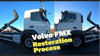 Volvo FMX 6x2 Transformation Frame Restoration StepbyStep [upl. by Lyrehs666]