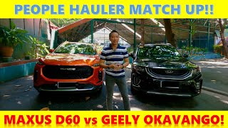 GEELY Okavango vs Maxus D60 Elite 7Seater Match Up [upl. by Sachi175]