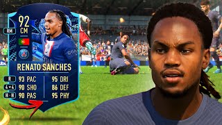 92 TOTS Moments Renato Sanches is too OVERPOWERED 💪 [upl. by Liss]