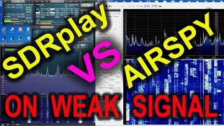 SDRplay and Airspy receiving Very WEAK FM broadcast signal [upl. by Robby]