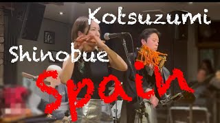 【Spain】Shinobue and Kotsuzumi 篠笛＆小鼓 [upl. by Odnomor57]