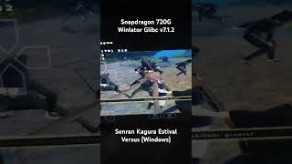 Senran Kagura Estival Versus Windows game gameplay winlator senrankaguraestivalversus [upl. by Einniw776]