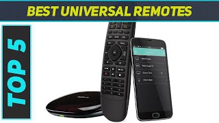 Top 5 Best Universal Remotes in 2024 [upl. by Alohs405]