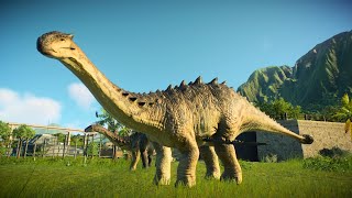 ALL 700 LARGE HERBIVORE DINOSAURS RELEASED   Jurassic World Evolution 2 [upl. by Derzon]