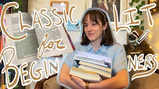 Where to start with classic literature amp tips for beginners 📒 How to start reading classics [upl. by Fiertz]