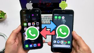 How to Transfer WhatsApp Chats from Android to iPhone without Factory Reset 2023 [upl. by Hintze]