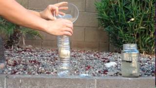 Kid Science Make a Mini Water Filter [upl. by Hux]