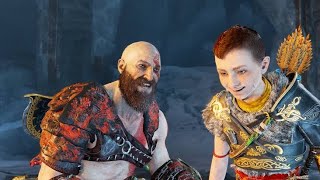 Atreus feels his beard is coming  God Of War Ragnarok [upl. by Anirroc]