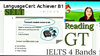 LanguageCert International ESOL SELT B1 Reading Test  Part 1 General Training Reading Exercise 1 [upl. by Magnum541]