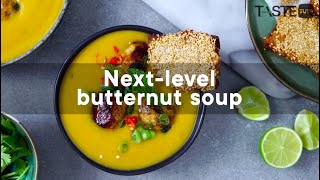 Nextlevel butternut soup  Woolworths TASTE Magazine [upl. by Pangaro755]