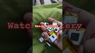 Watch battery replacement bluetoothearphones shorts samriztech [upl. by Chee]