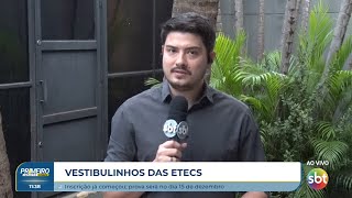 nscrições para vestibular das ETECs já foram abertas prova será dia 15 de novembro [upl. by Acilejna113]