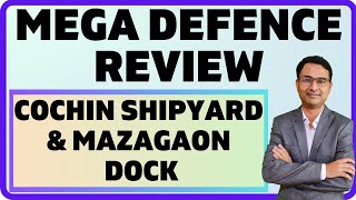 Mazagon Dock VS Cochin shipyard share analysis  Mega business review 2023 [upl. by Eardnaed314]