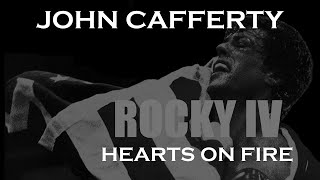 John Cafferty  Hearts on fire Guitar Solo Cover with improvisation [upl. by Schwing]