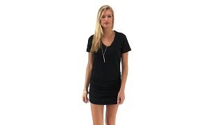 Tommy Bahama VNeck TShirt Dress  SwimOutletcom [upl. by Lyudmila]