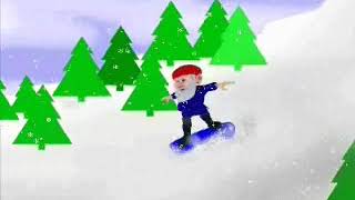 Youve been Gnomed on a snowboard [upl. by Buchbinder]