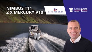 Neue Mercury V10  800 PS auf der Nimbus T11 [upl. by Nicolea]