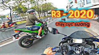 Đánh giá thực tế và test ride R3 2020  Đẹp mạnh và rất bốc [upl. by Fanchet647]