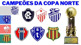 Campeões da Copa Norte de Futebol 1997  2002 [upl. by Dorn]