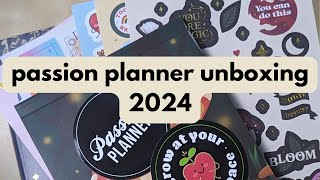 2024 Passion Planner Unboxing  Flip Through [upl. by Orv179]