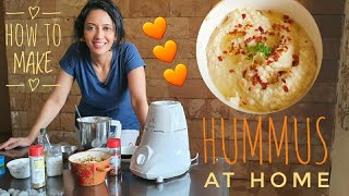 My easy HUMMUS recipe without tahinitrust me its yummm [upl. by Nortna]