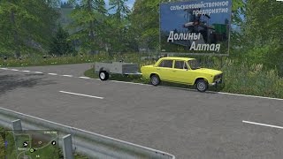 Farming Simulator 15 Обзор новой карты  Долина Алтая в 30 [upl. by Schober270]