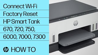 Unable to Connect WiFi  Printer Not Found  HP Smart Tank 670 720 750 6000 7000 7300  HP Support [upl. by Osicran]