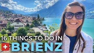 16 Things To Do in Brienz Switzerland  Lake Brienz Giessbach Brienzer Rothorn [upl. by Avle]