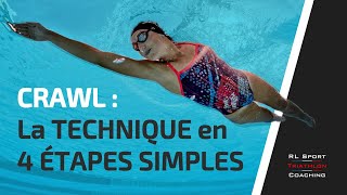 Quelles sont les ÉTAPES pour AMÉLIORER votre technique en crawl [upl. by Dennis]