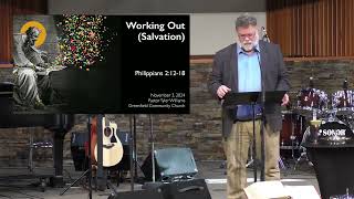 Sunday Sermon Pastor Tyler quotWorking Out Salvation November 3 2024 [upl. by Sunderland]