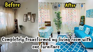 Simple Living Room Makeover  Living Room decor ideas livingroomdecor [upl. by Sakul877]