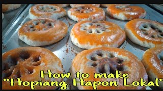 How to make Hopia hapon Lokal 😋😋 [upl. by Leeth]