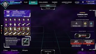 All Temporal Chaos Collection Event BUT IS RANKED STILL BROKEN  Apex Legends Rank Not Initialized [upl. by Enyedy]