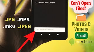 Fix Unable to Open JPEG Image on Android Phone Unsupported File [upl. by Peers7]